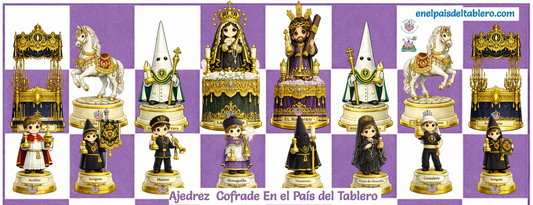 Ajedrez para niños/as: tablero y piezas para imprimir y empezar a jugar