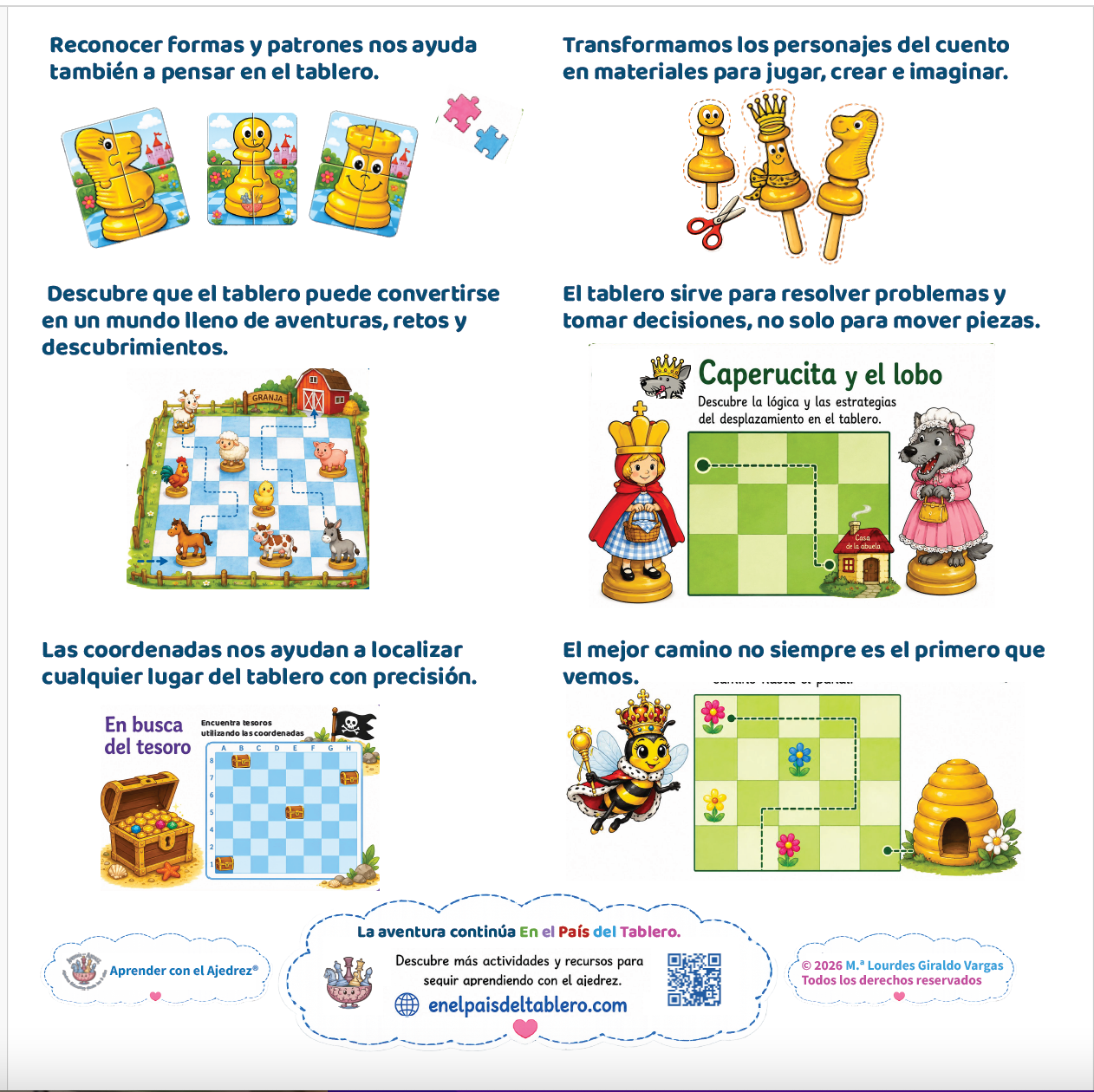 Cuaderno de actividades  — En el País del Tablero